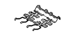875767BA0A - Body: Seat Support for Nissan Image
