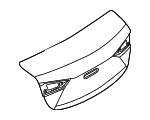 BHY35261XC - : Trunk Lid for Mazda: 3 Image