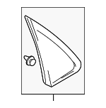 7722155G005PK - Body: Applique Panel for Suzuki Image