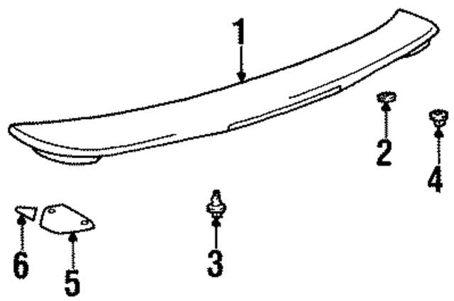 8157710010 - : Spoiler Screw for Lexus Image