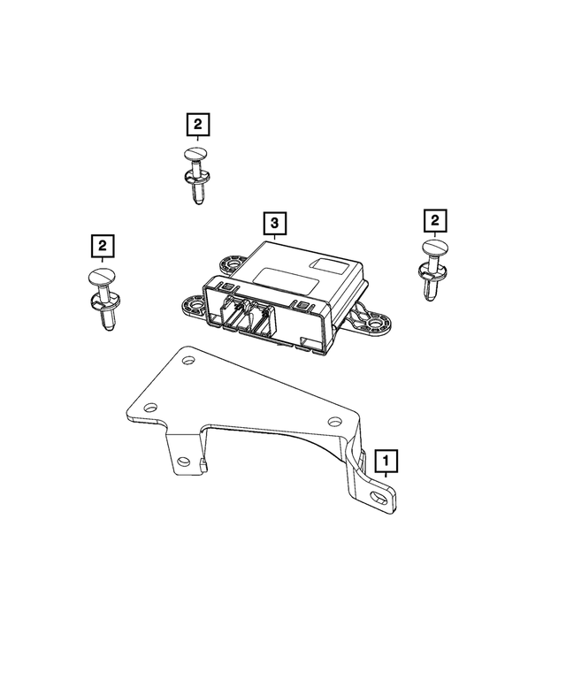 68536453AA - Electrical: Gateway Module for Mopar Image