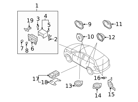Sound System for 2011 Mazda CX-7 #0