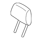8640157LF0W3K - : Headrest, Outer for Suzuki Image