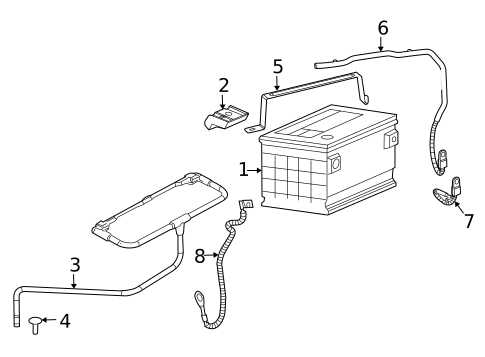 Battery for 2004 Saturn Ion #0