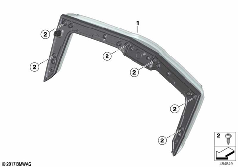 Taillights for 2021 BMW-Motorrad K 1600 B #1