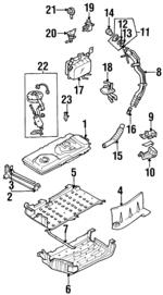 LB824254XB - : Vapor Separator for Mazda: MPV Image