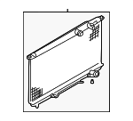 2531038055 - Cooling System: Radiator Assembly for Hyundai: Sonata Image