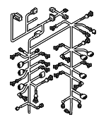 7P6971610BG - Electrical: Engine Harness for Volkswagen: Touareg Image