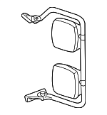 55077070AA - Body: Mirror for Dodge: B1500, B2500, B3500, Ram 1500 Van, Ram 2500 Van, Ram 3500 Van Image