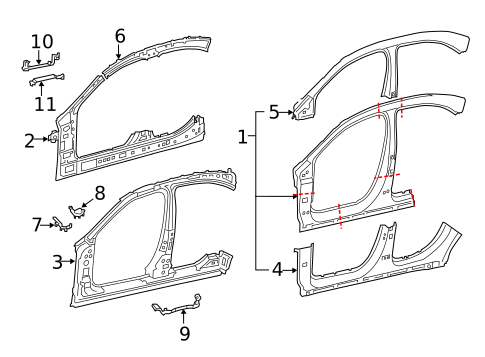 Aperture Panel for 2021 Mercedes-Benz A35 AMG #0