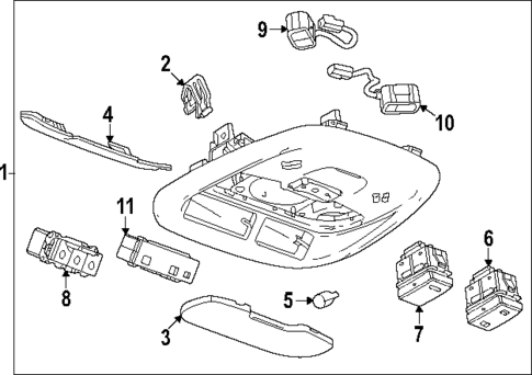 Bulbs - Chassis for 2025 Chevrolet Trax #5