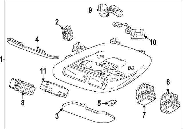 42918052 - : F Console for Chevrolet: Trax Image