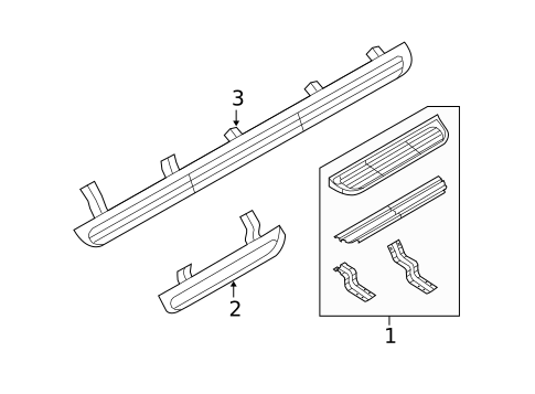 Running Board for 2010 Ford E-150 #0