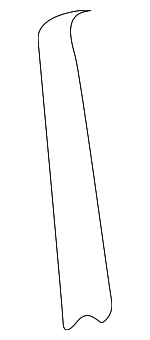 67826S9A003 - : 2002-2006 Honda CR-V - Tape R Rear Door Sash for Honda: CR-V Image