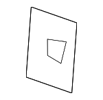 GE4T7046X - Body: Upper Reinforced Nut Plate for Mazda Image