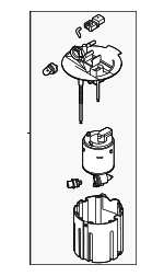 31120T6000 - : Fuel Pump And Strainer Set for Genesis: GV80, GV80 Coupe Image