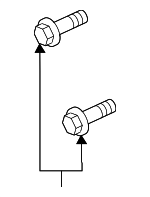 9A700793100 - Body: Radiator Support Bolt for Porsche: Panamera Image