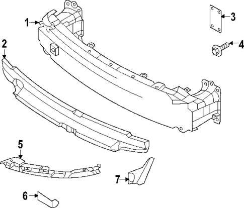 Bumper & Components - Front for 2025 Porsche 911 #1