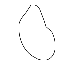 LF0315165A - Cooling System: Thermostat Unit Gasket for Mazda Image