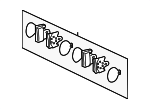 4209804 - Brakes: Disc Brake Pad Set for Mercedes-Benz Image