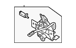 81130BE000 - : Hood Latch for Hyundai Image