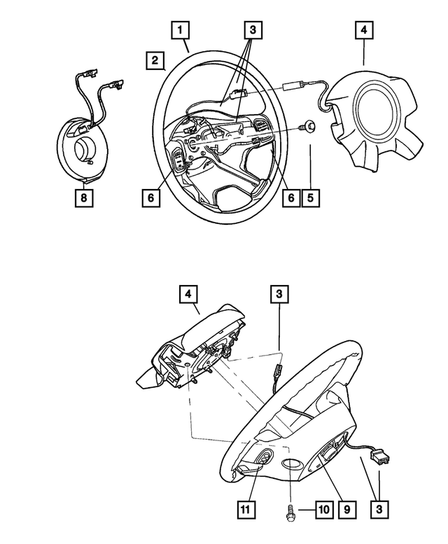 UR71DX9AC - Steering: Steering Wheel for Mopar Image