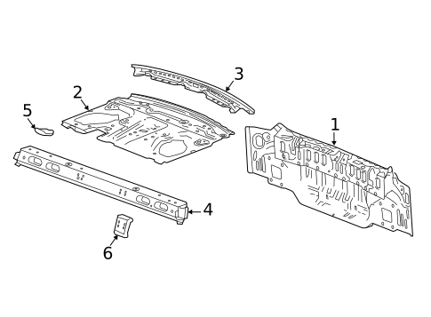 Rear Body for 2017 Buick LaCrosse #0