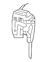 68017888AA - Body: Lower Latch for Dodge: Sprinter 2500, Sprinter 3500 Image