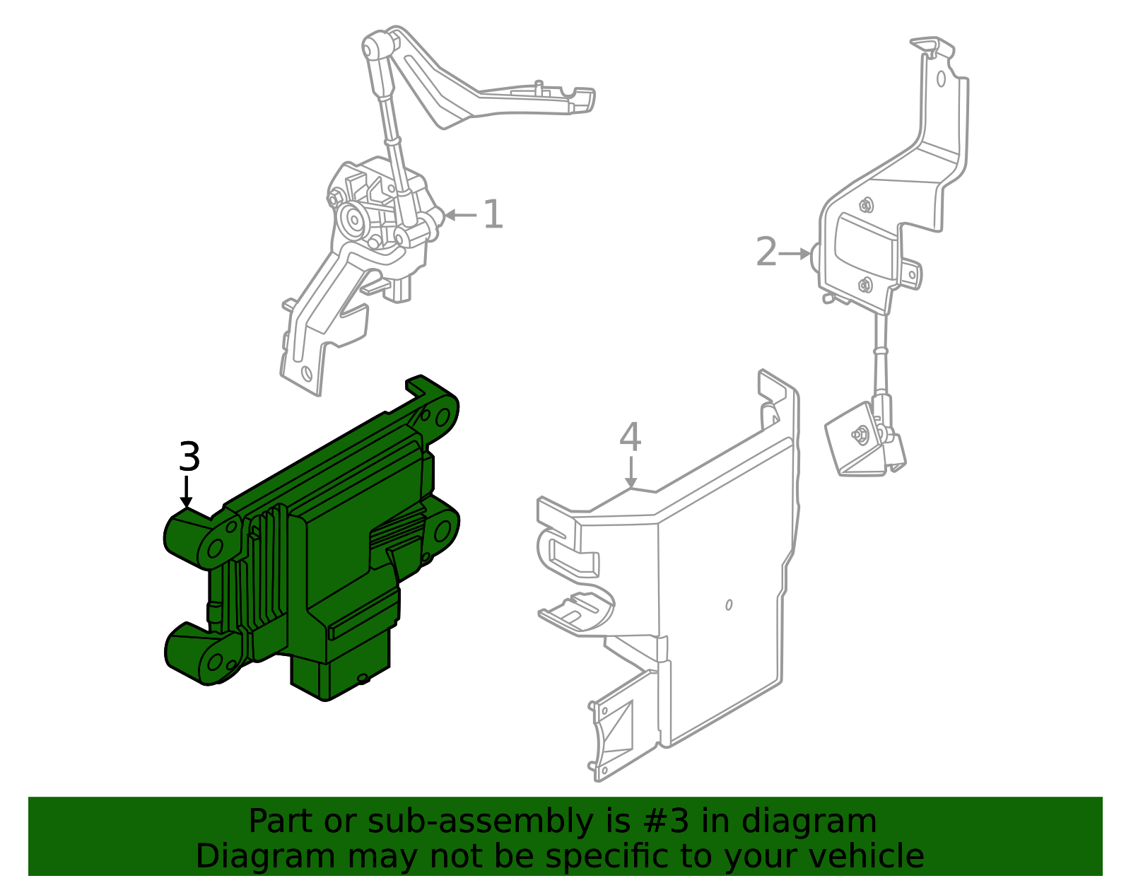 2025-2026 Ford Control Module SL7Z-18B008-A | QuirkParts