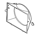 17117507977 - Cooling System: Fan Shroud for BMW: 745i, 745Li Image