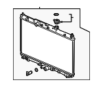 3H1105WMA02 - : Radiator for Honda: Clarity Image