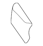 91713CC030 - Body: Trunk Lid Trim Protector for Subaru Image