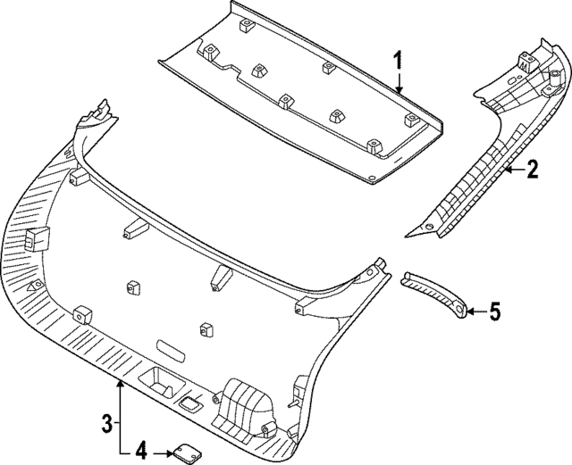 81716XG000WK - : Cover for Kia Image