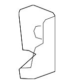 8Y0803087 - Body: End Plate for Audi: A3, A3 Quattro, RS3, S3 Image