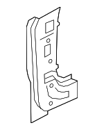 8Y0809055 - Body: Hinge Pillar Reinforced for Audi: A3, A3 Quattro, RS3, S3 Image