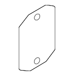 51127400673 - Body: Trailer Hitch Gasket for BMW Image