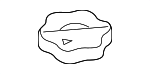 PSRC2 - Steering: Motorcraftâ„¢ Power Steering Reservoir Cap for Ford Image