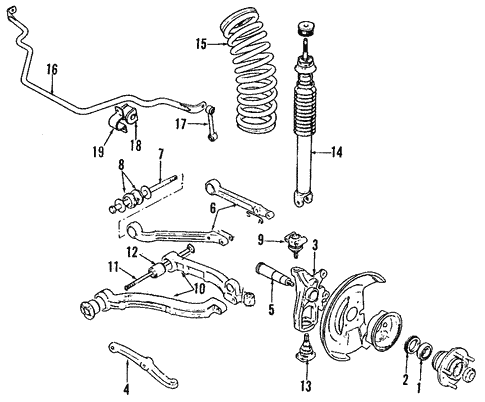 Suspension Components for 1994 Jaguar XJ6 | OEM Parts Online