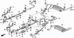 18215671000 - Electrical/Exhaust/Heater/Fuel: RUBBER, MUFFLER MOUNTING (74X53X22) for Honda Image