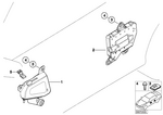 72128268332 - Restraint System and Accessories: Airbag Unit Right Front Door for BMW Image