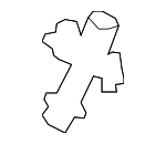 7500100 - Body: Trunk Lid Bumper for Mercedes-Benz Image