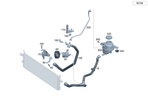 Battery Cooling System for 2026 Mercedes-Benz GLC43 AMG #0