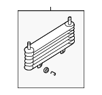 2546039500 - Cooling System: Oil Cooler for Hyundai Image