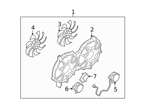 Cooling Fan for 2008 INFINITI G35 #0