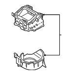 72211FA000 - HVAC: Case for Subaru Image