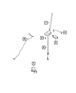 68439257AA - : Radio Antenna Module for Mopar Image
