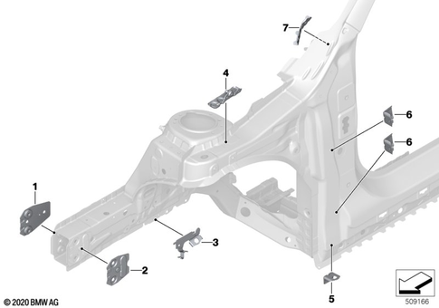 Front Body for 2019 BMW 228iX #3