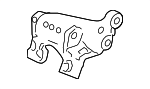 50655TR2A90 - Engine: Automatic Transmission Mount Bracket for Honda: Civic Image