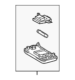 19184643 - Body: Dome Lamp for Pontiac: Vibe Image image