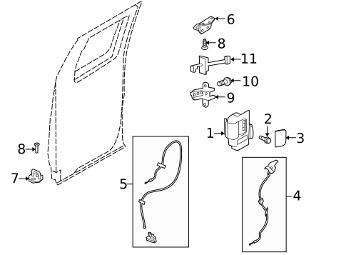 Rear Door for 2014 Ford F-150 #0